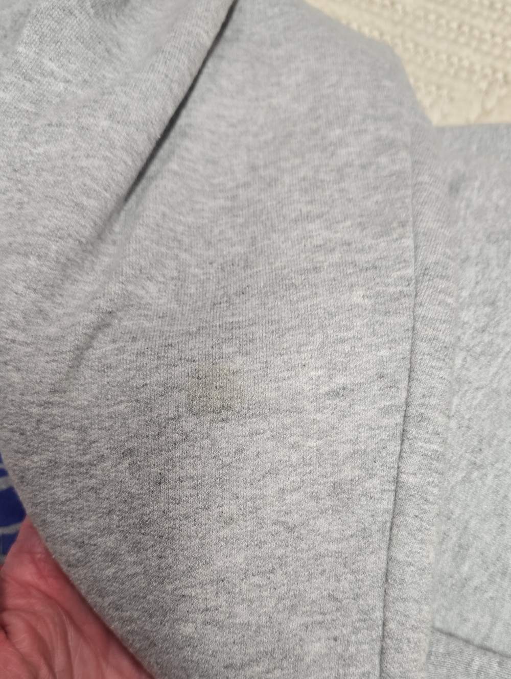 Pabst Blue Ribbon Gray Logo Hoodie - Women's Pullover Sweatshirt - Picture 9 of 9